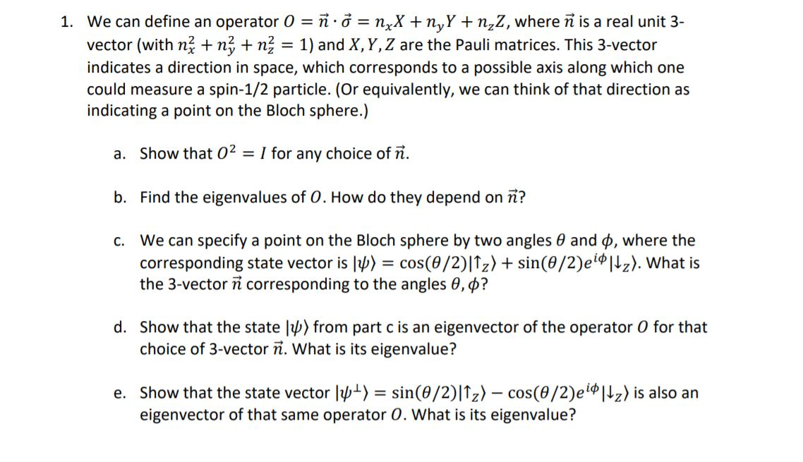 Solved 1 We Can Define An Operator 0 N Nxx Nyy N Chegg Com