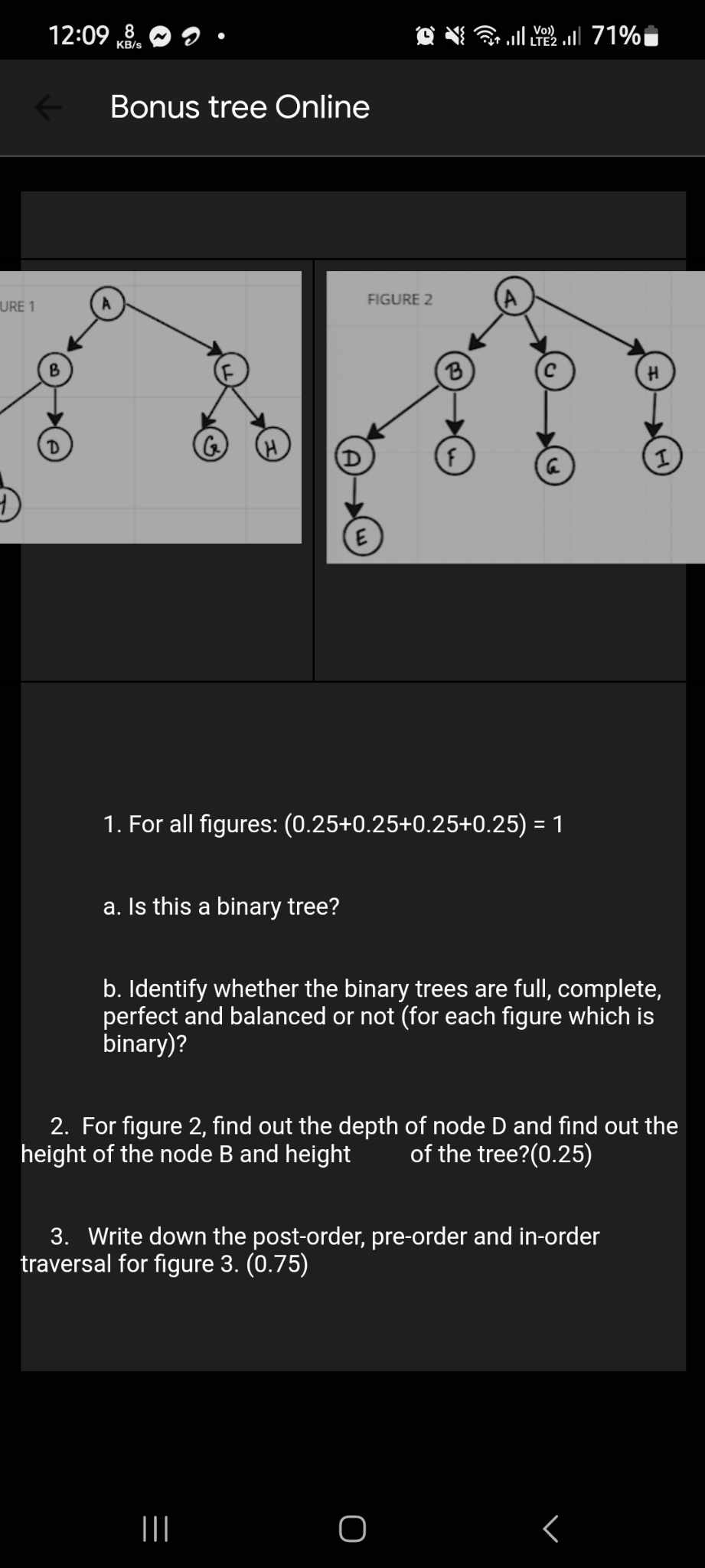 Solved For all figures: (0.25+0.25+0.25+0.25)=1a. ﻿Is this a | Chegg.com