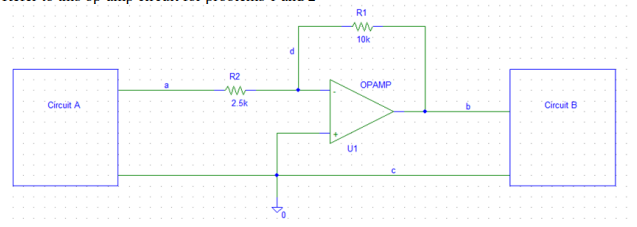 Solved Problem 2. A +/-15V supply is being used to power up | Chegg.com