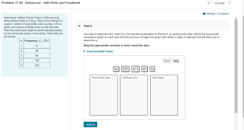 Solved Problem 17 43 Enhanced With Hints And Feedback 13 Chegg