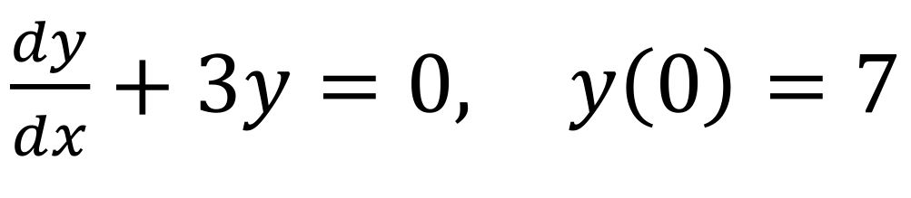 Solved Given the ODE with initial conditions, find the | Chegg.com