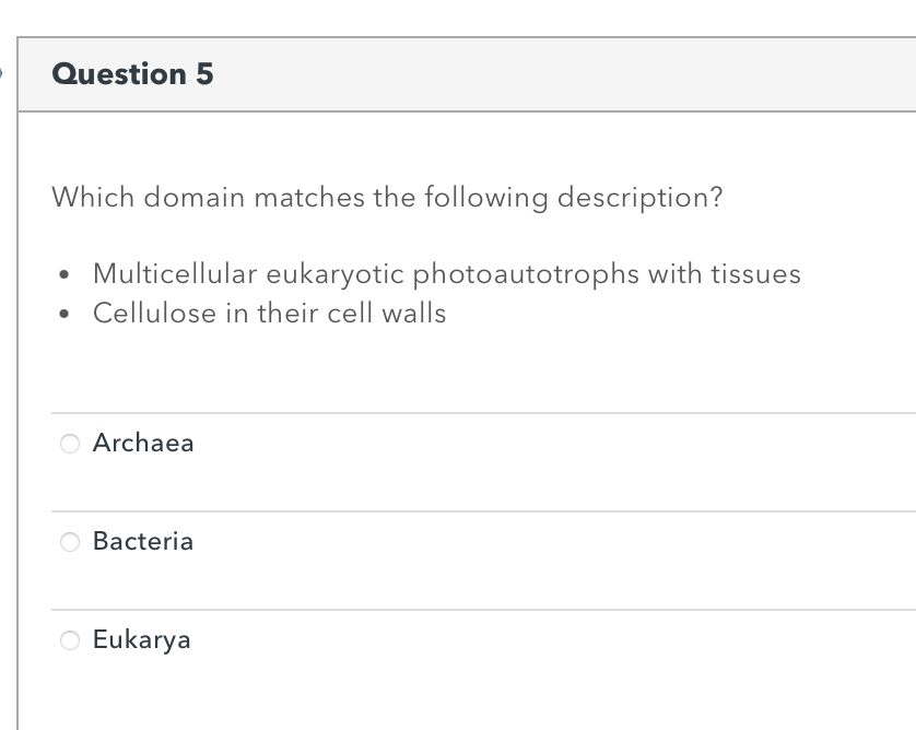 Solved Which domain matches the following description?