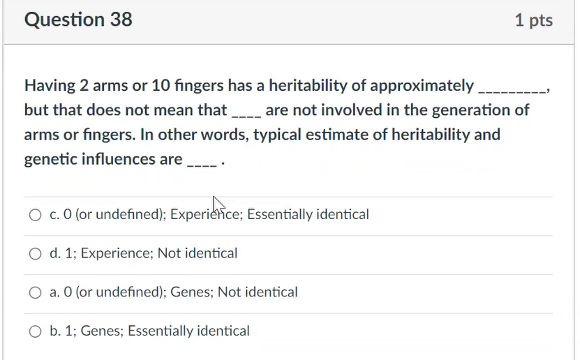 Solved Question 34 1 pts SELECT THE MOST CORRECT ANSWER-In a | Chegg.com