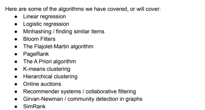 Solved Create your own implementation of two of the | Chegg.com