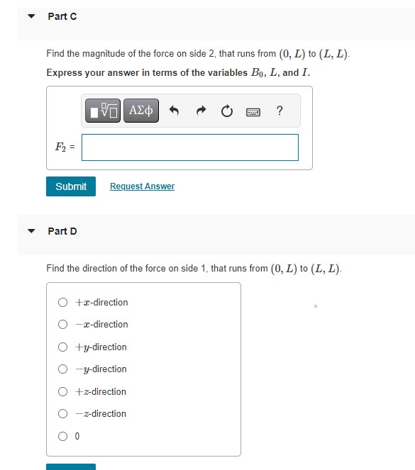 Solved The net force on a current loop in a uniform magnetic | Chegg.com