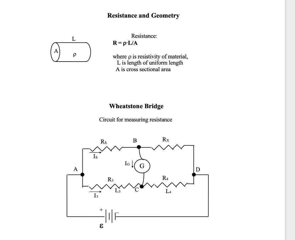 OBJECTIVE: Resistivity is a property of a material | Chegg.com