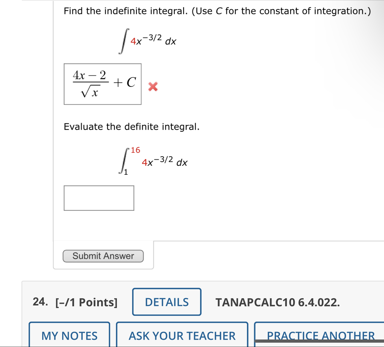 Solved Find the indefinite integral. (Use C for the constant | Chegg.com