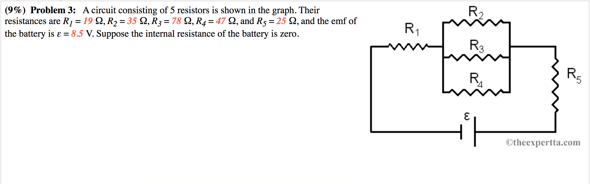 Solved >A 14 Part (a) Express the equivalent resistance of