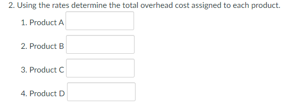 Solved The Expected Activity For The Year Was Distributed | Chegg.com