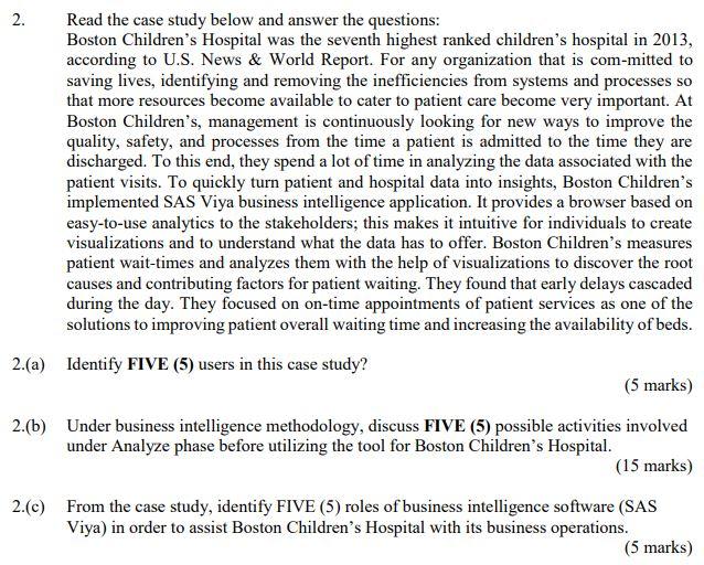 case study writing task model answer