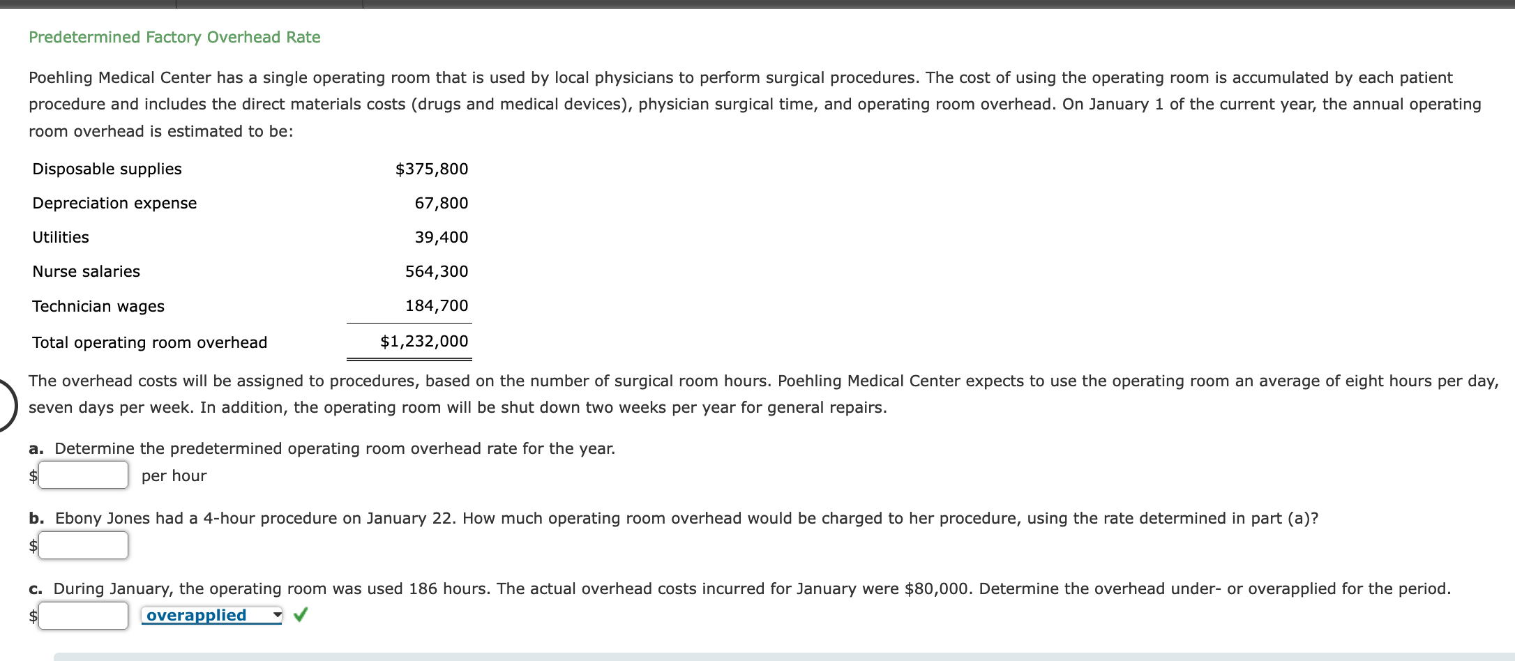 solved-predetermined-factory-overhead-rate-room-overhead-is-chegg