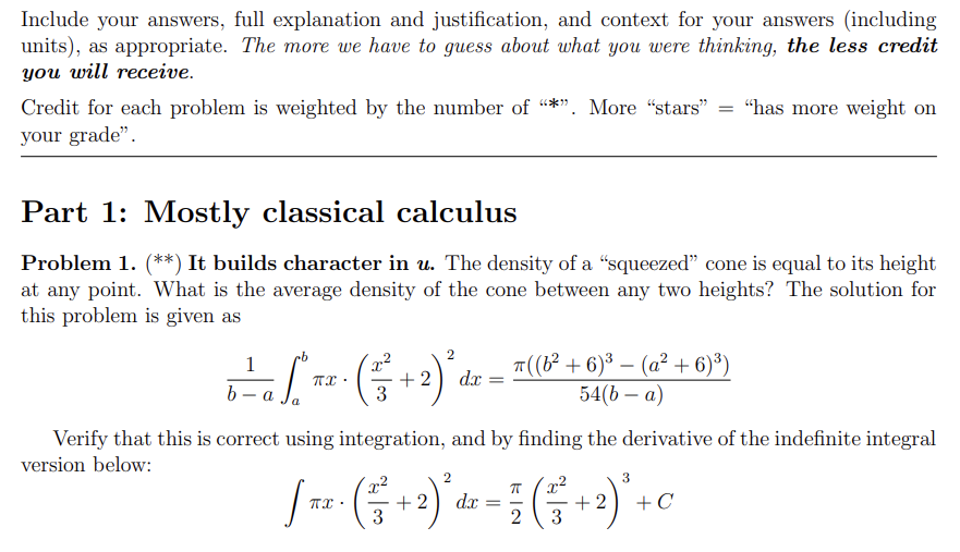 Solved Include your answers, full explanation and | Chegg.com