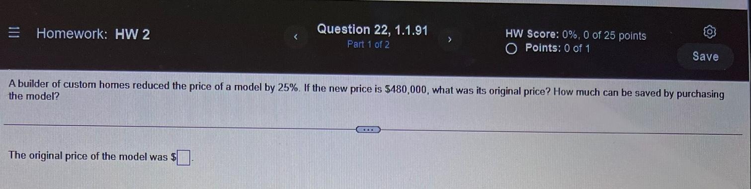 Solved Homework: HW 2 Question 22, 1.1.91 Part 1 Of 2 HW | Chegg.com