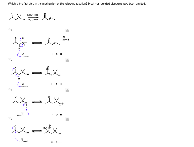 Solved Which is the first step in the mechanism of the | Chegg.com