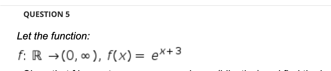 Solved Show that f is one-to-one correspondence (bijective) | Chegg.com