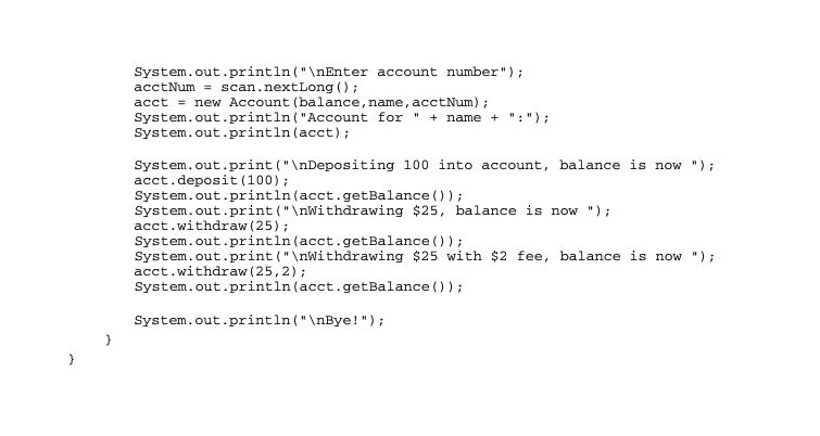 The representation of an Ink class in Java