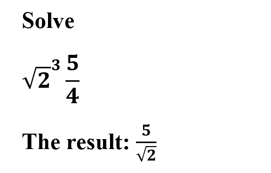 Solved Solve22?354The result: 522 | Chegg.com