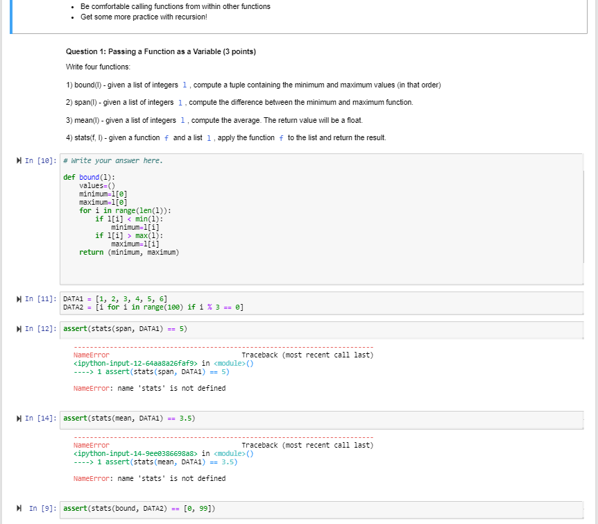 Solved • Be comfortable calling functions from within other | Chegg.com