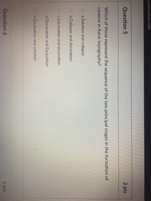 Solved .instructure.com Question 5 2 pts Which of these | Chegg.com