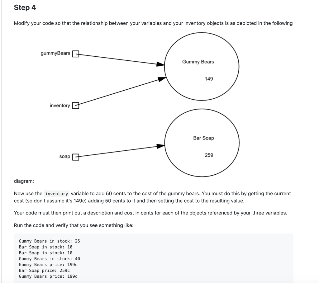 Solved Lab 1: Classes and Objects Step 1 Add code to the | Chegg.com