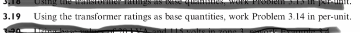 Solved 3.14 A single-phase 50-kVA, 2400/240-volt, 60-Hz | Chegg.com