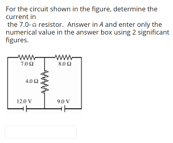 Solved For the circuit shown in the figure, determine the | Chegg.com