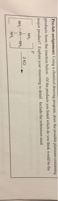 Solved Using a chemical drawing program draw the possible Chegg com
