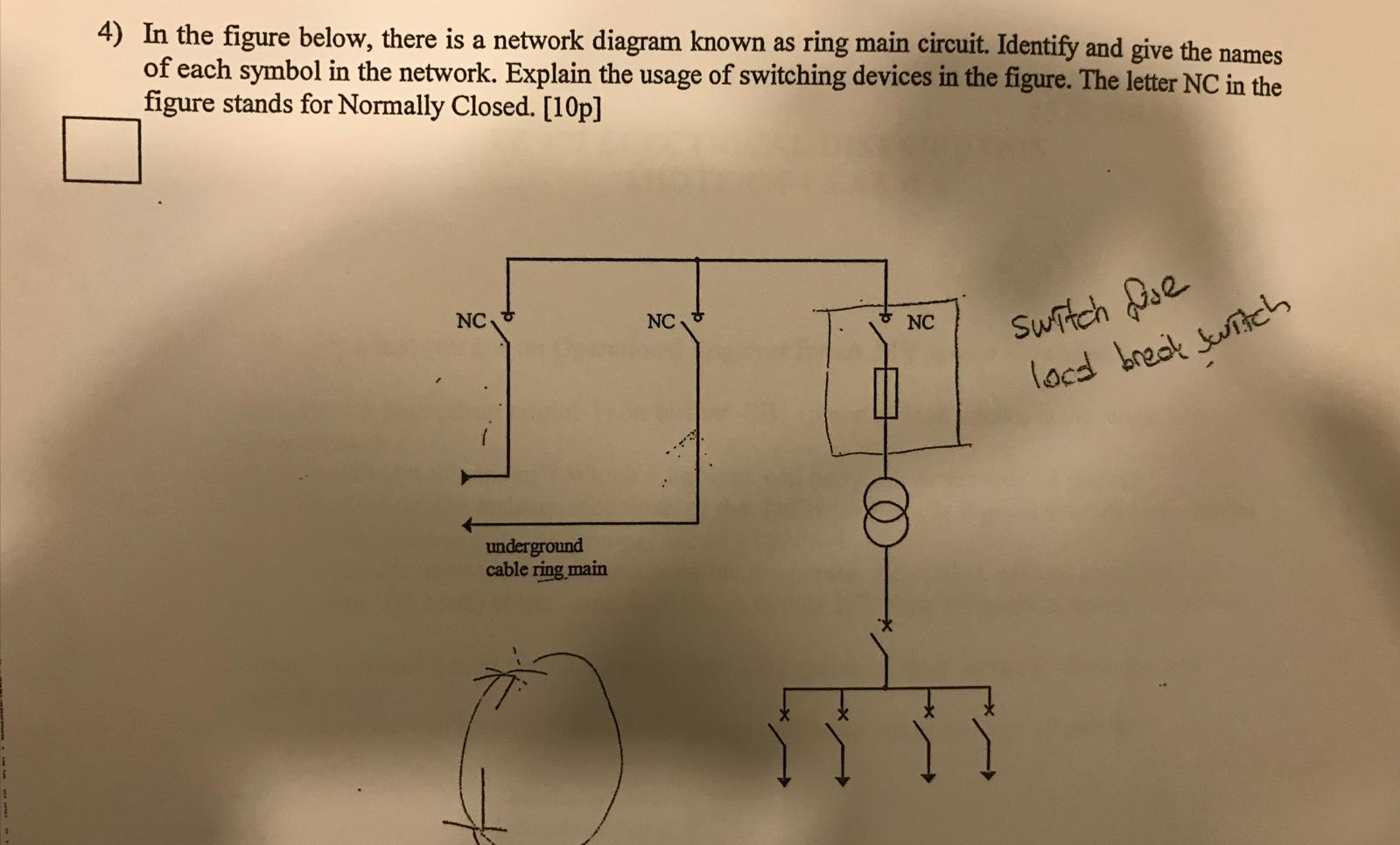 Solved 4) In the figure below, there is a network diagram | Chegg.com