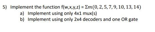 Solved 5) Implement the function | Chegg.com