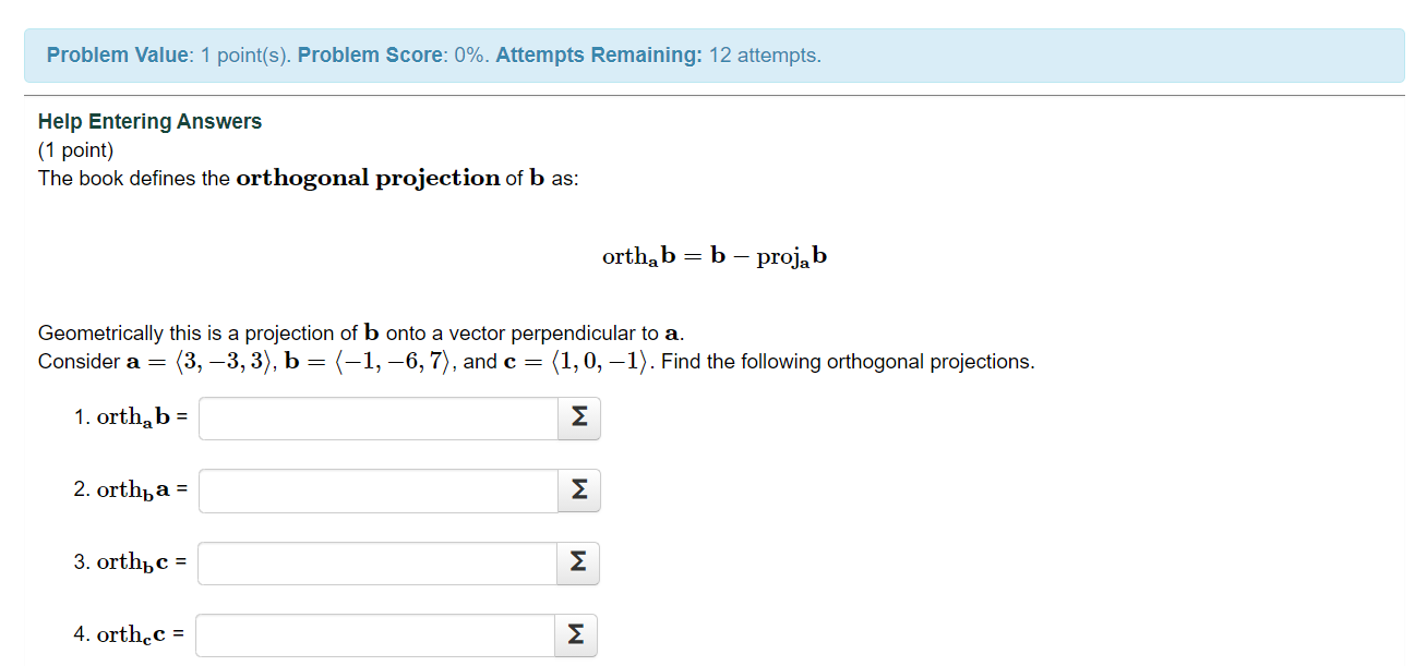 Solved Problem Value: 1 point(s). Problem Score: 0%. | Chegg.com