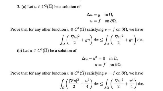 3 A Let U C 22 Be A Solution Of Au G In S2 Chegg Com