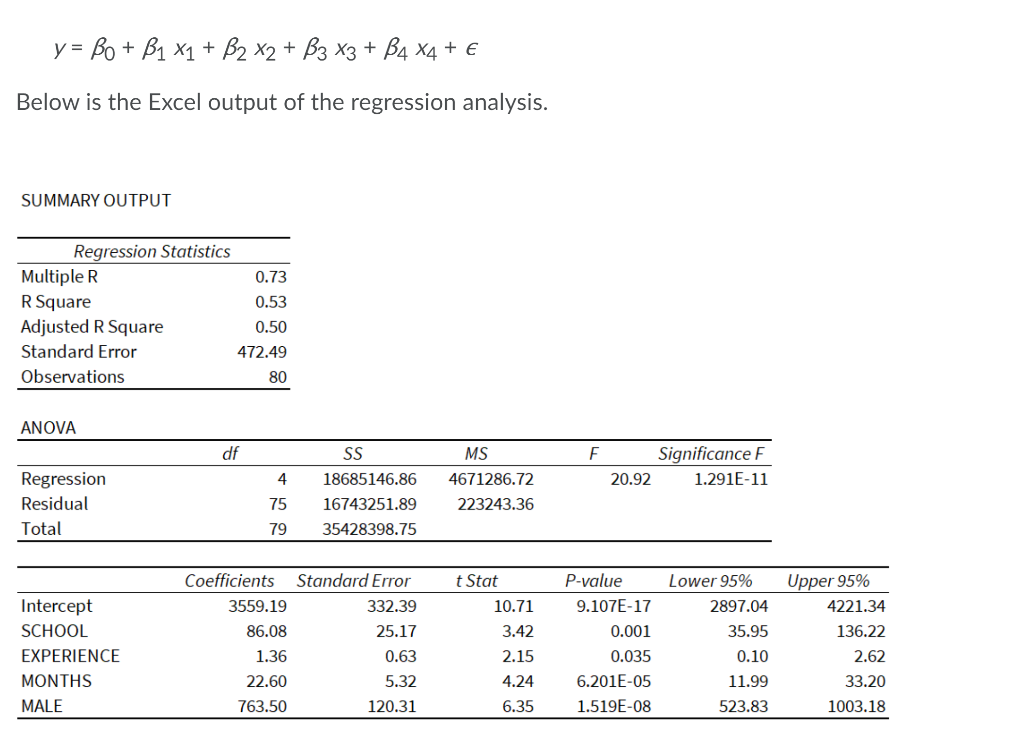 Solved [Chapter 7] Linear Regression A data analyst wishes | Chegg.com