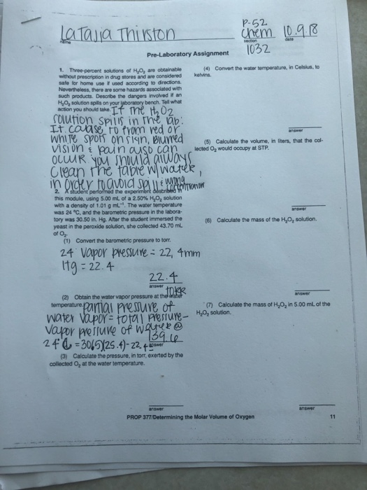Solved: Write The Equation For The Decomposition Of Water | Chegg.com