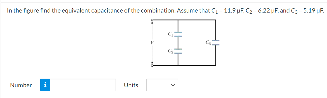 Solved In The Figure Find The Equivalent Capacitance Of The | Chegg.com