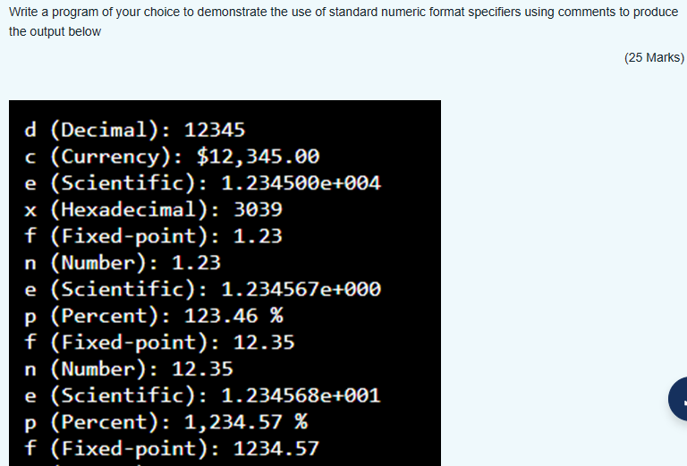 Solved write a program of your choice to demonstrate the use chegg