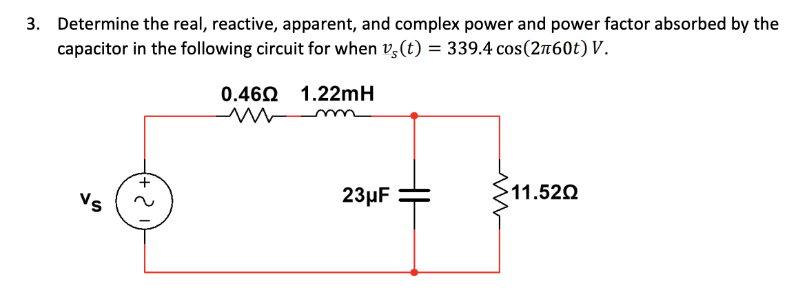 Solved Determine The Real, Reactive, Apparent, And Complex | Chegg.com