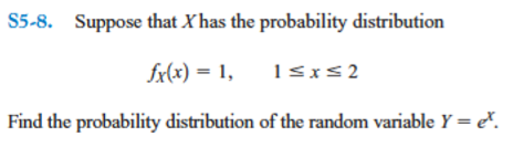 Solved S5-8. Suppose that X has the probability distribution | Chegg.com
