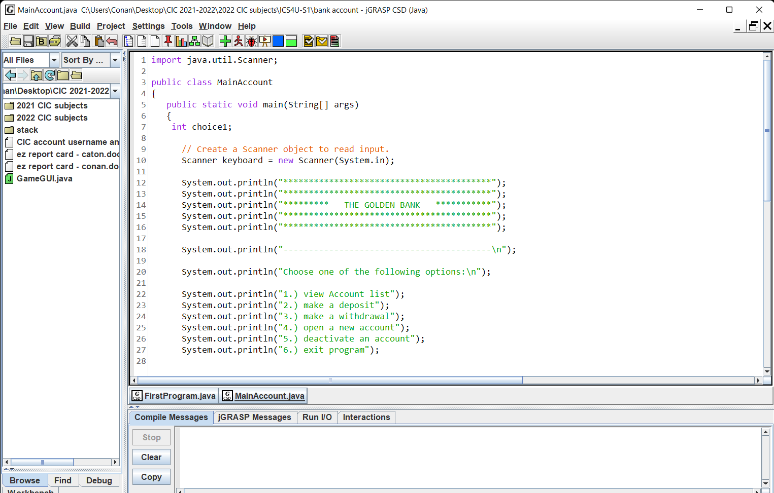 Solved Can someone help me finish the java code? I need to | Chegg.com