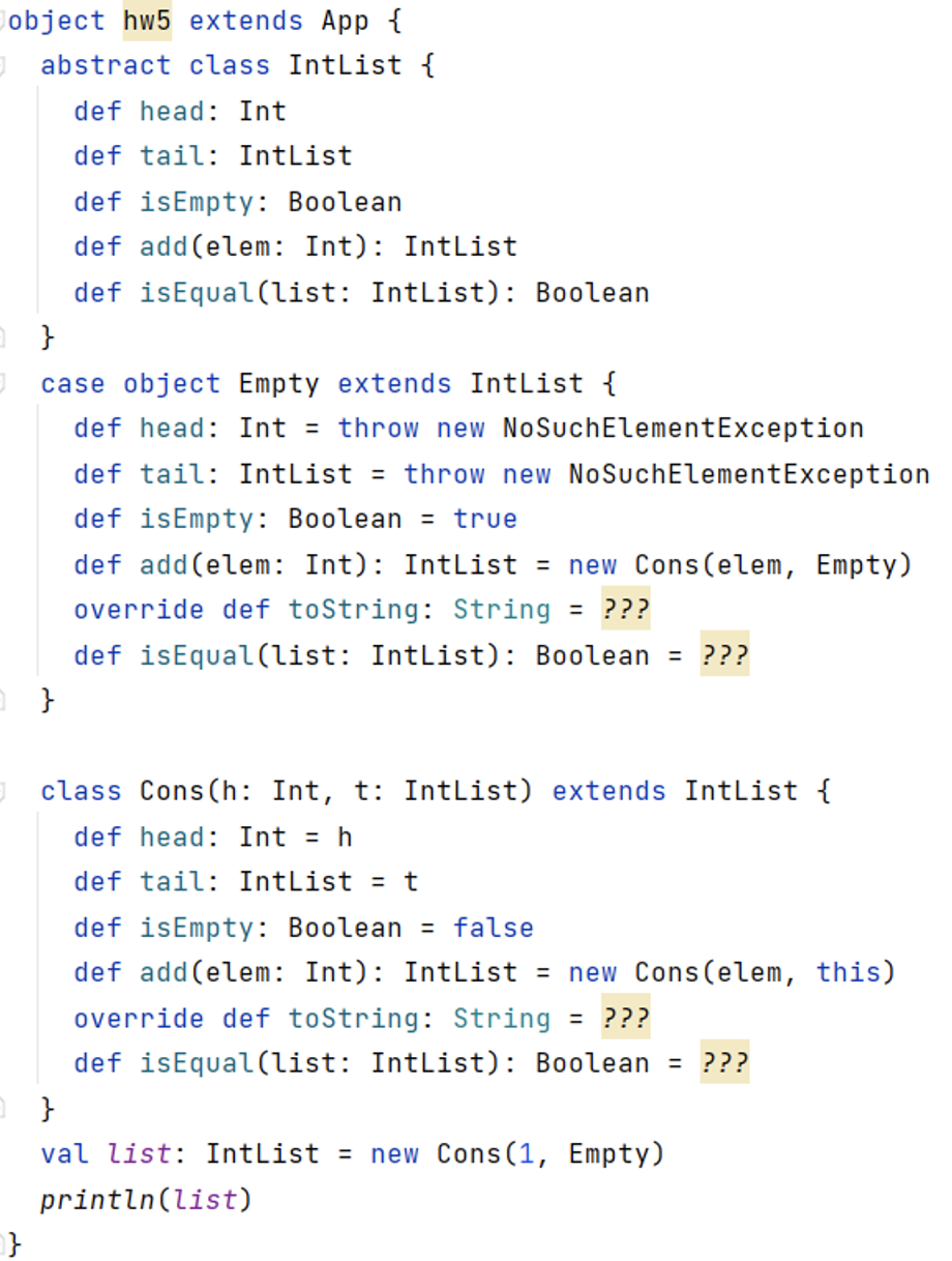 Implement a list class and use the class to represent | Chegg.com