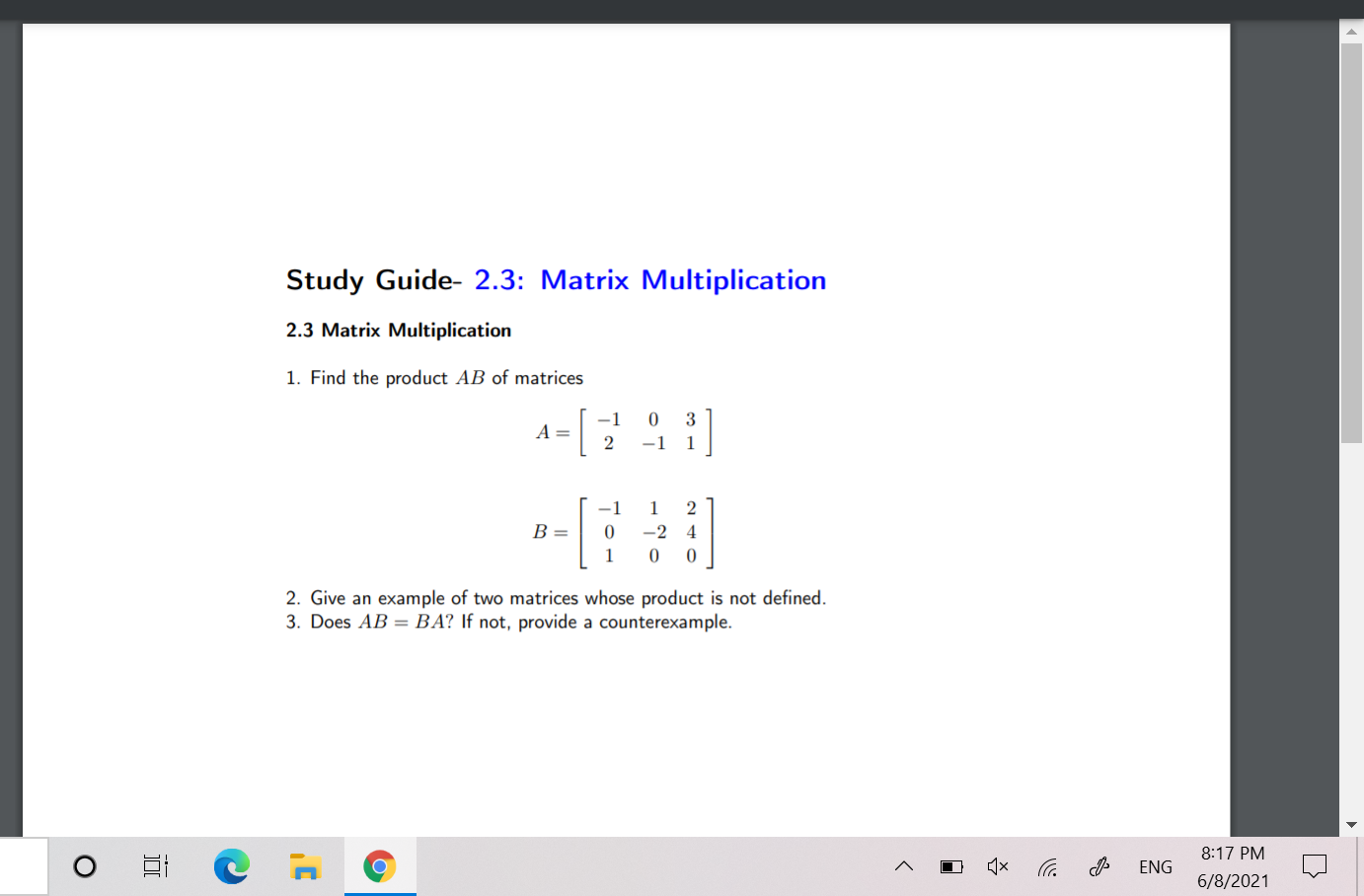 The 1-1-1 Study Plan 