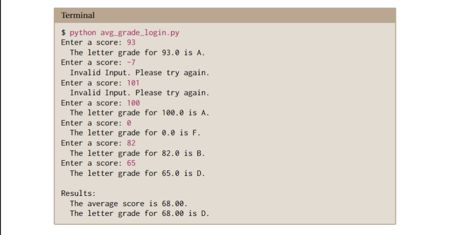 Solved get_valid_score This function should ask the user to | Chegg.com