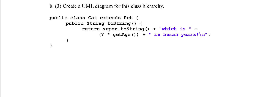 Solved public class Puppy\{ String name; public Puppy()\{