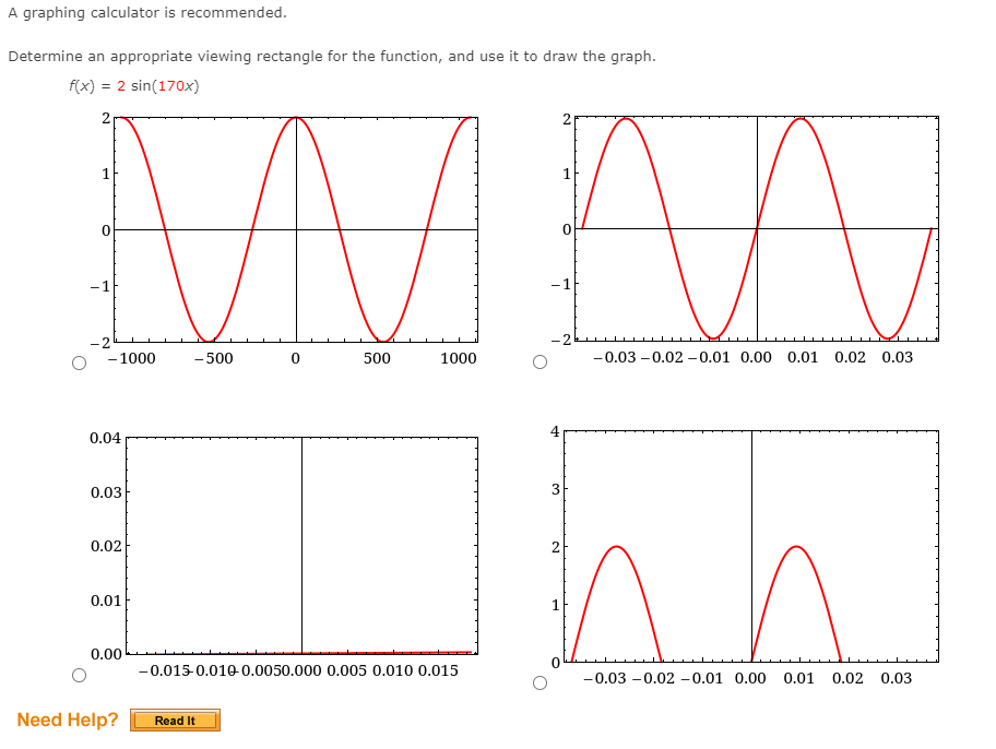 Solved A graphing calculator is recommended. Determine an | Chegg.com