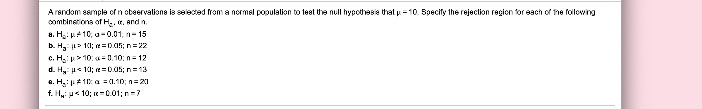 Solved A random sample of n observations is selected from a | Chegg.com