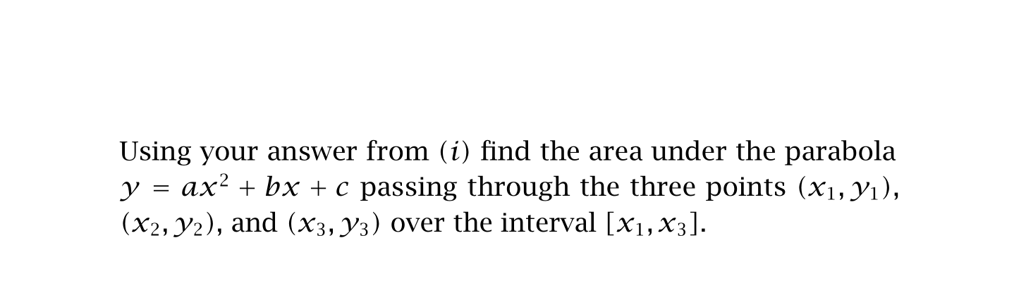 Solved 3) Let (X1, Yı), (X2, Y2), And (x3, Y3) Be Three | Chegg.com