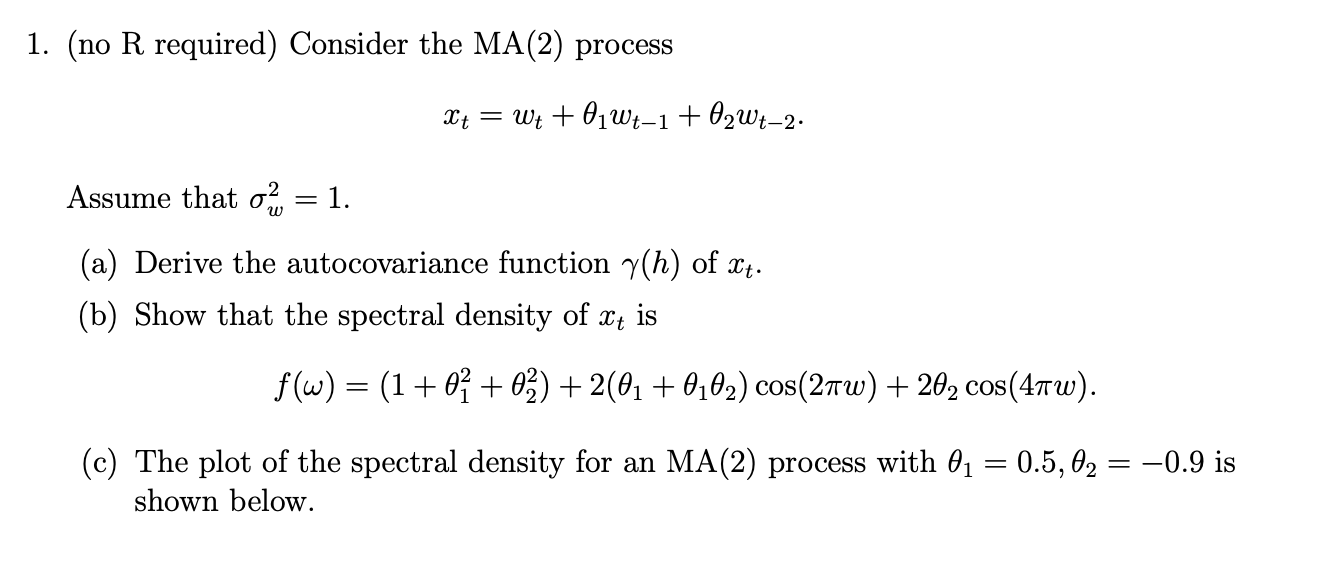 1 No R Required Consider The Ma 2 Process T Chegg Com