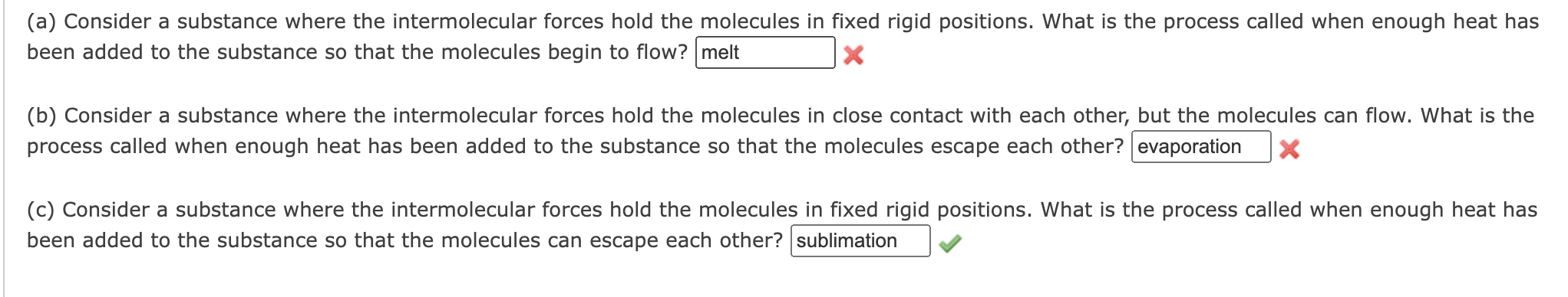 Solved (a) Consider a substance where the intermolecular | Chegg.com