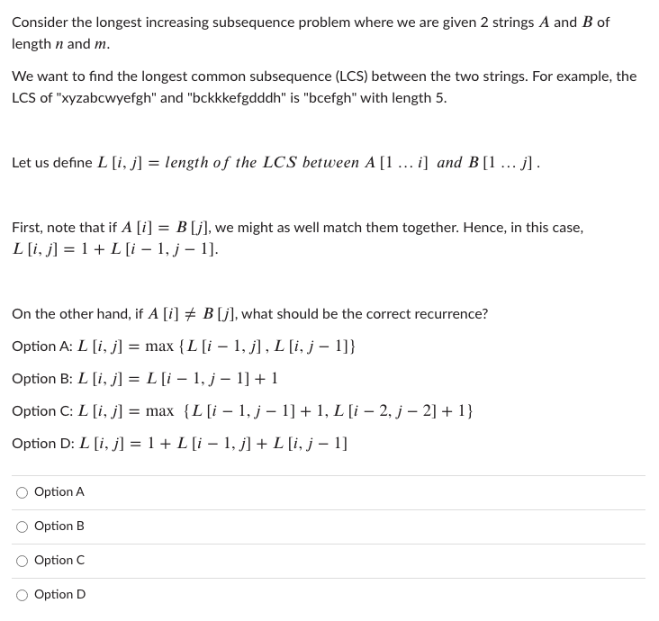 solved-consider-the-longest-increasing-subsequence-problem-chegg