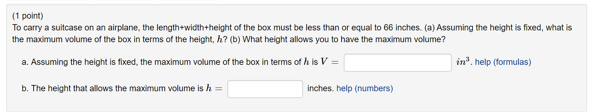 suitcase length width height