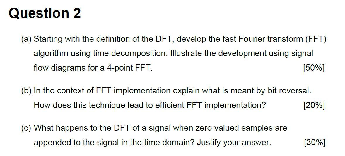 Solved Question 2 (a) Starting with the definition of the | Chegg.com